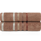 Jogo De Toalhas Banhão Gigante 2 Peças Fios Penteados Lumina