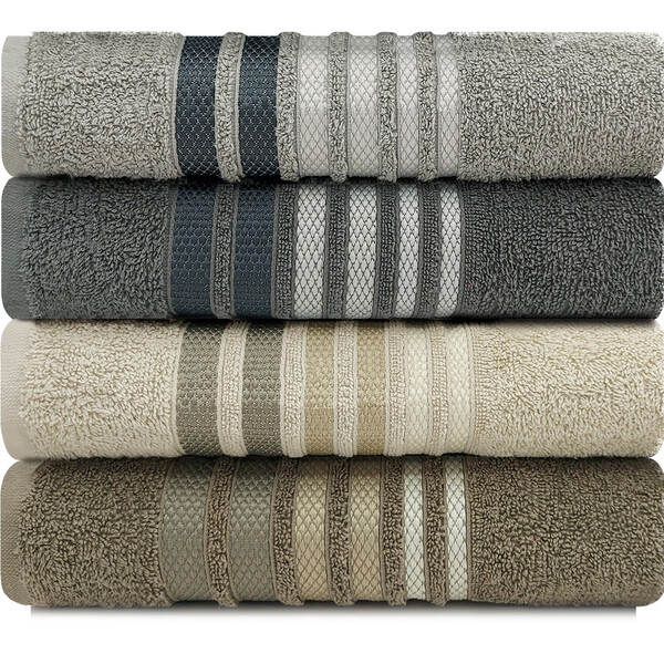 Jogo De Toalhas Banhão Gigante 4 Peças Algodão Dynamo Camesa