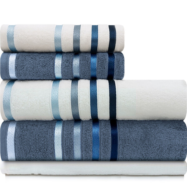 Jogo De Toalhas Banhão Gigante Karsten Lumina 5 Peças 100 Alg