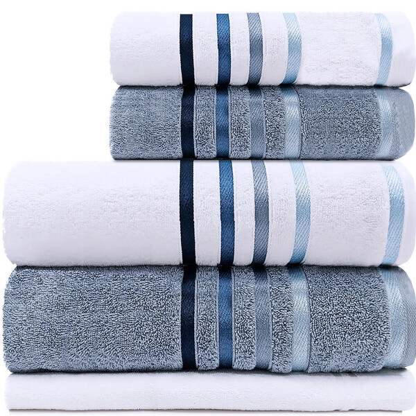 Jogo De Toalhas Banhão Gigante Karsten Lumina 5 Peças - Fio P