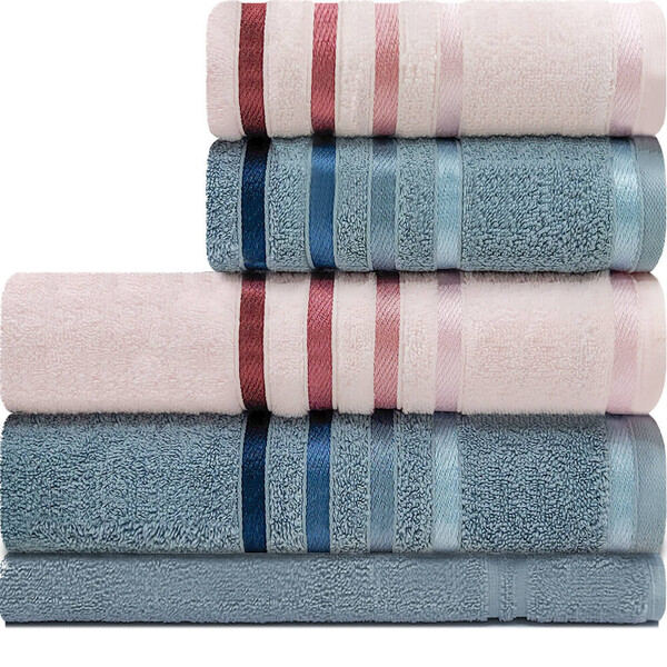 Jogo De Toalhas Banhão Gigante Karsten Lumina 5 Peças - Fio P