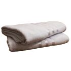 Jogo De Toalhas Banho E Rosto 2 Peças Branca 100% Algodão Flo