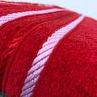 Jogo De Toalhas Charme Plus - 5 Pçs - Mafratex - Vermelho / V