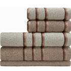 Jogo de Toalhas Classic 5 Peças Banhão + Rosto Algodão BF Cas