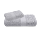 Jogo De Toalhas Com Renda 2 Peças Em Algodão 500g/m² Buettner