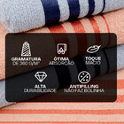 Jogo De Toalhas De Algodão 4 Peças Banho E Rosto Karsten - Em