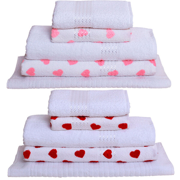 Jogo De Toalhas De Banho 5 Peças 100 Algodão Felpuda Dohler P