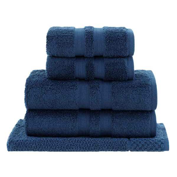 Jogo De Toalhas De Banho Gigante Com 05 Peças Algodão Egípcio