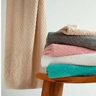 Jogo De Toalhas De Banho Rosto E Piso Ellen 100 Algodão 5 Peç