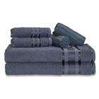 Jogo De Toalhas Egito 2 Banhos 2 Rostos E 2 Pisos 380g/m² 100