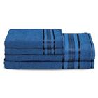 Jogo De Toalhas Gigantes 2 Banho 2 Rosto Indian Soft 100% Alg