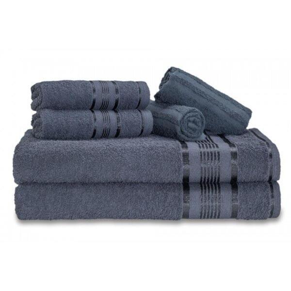 Jogo De Toalhas Indian Soft 2 Banhos 2 Rostos E 2 Pisos 380g/