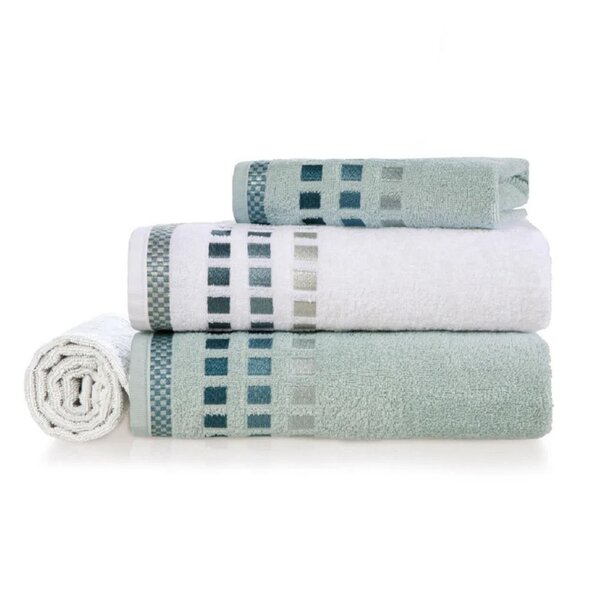 Jogo De Toalhas Karsten Banho Rosto Piso Algodão Poliéster Fi