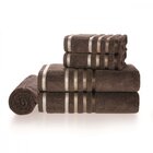 Jogo De Toalhas Karsten Banho Rosto Piso Algodão Poliéster Fi