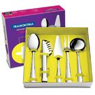 Jogo De Utensílios 5 Peças Aço Inox  Laguna Tramontina