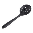 Jogo De Utensílios De Silicone Preto 5 Peças Colher Concha Pr