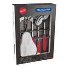 Jogo De Utensílios Tramontina Utilitá Em Aço Inox Com Cabos D