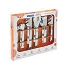 Jogo De Utensílios Tramontina Utility Em Aço Inox 6 Peças