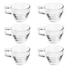 Jogo De Xícaras 6 Peças 90ml Compatível Nespresso Café