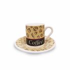 Jogo De Xícaras Café Coffee 12 Peças Class Home