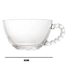 Jogo De Xícaras De Café 6 Peças Cristal Coração 80 Ml - Lyor