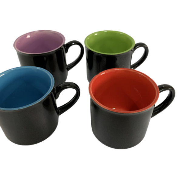 Jogo De Xícaras De Café De Porcelana Kit 4 Peças