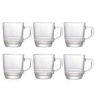 Jogo De Xícaras Para Café Em Vidro Lyor Roots 90ml 6 Peças