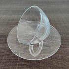 Jogo De Xícaras Para Chá Com Pires 240ml Diamante 6 Peças - D