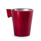 Jogo De Xícaras Para Expresso Em Vidro Marcamix Napoli Red Be