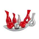 Jogo Decorativos Vasinhos Completo 9 Peças Nicho Mesa Ambient