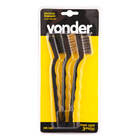 Jogo Escova Manual Mini Com 3 Peças - Vonder