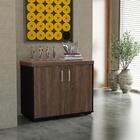 Jogo Escritório Completo Helens Charuto Preto