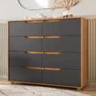 Jogo Escrivaninha Com Penteadeira E Comôda Colorado Nature Ti