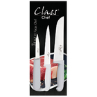 Jogo Facas Chef 3 Pçs Inox Churrasco Cozinha Legumes Fruta