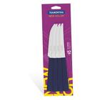 Jogo facas para churrasco 12 peças azul - New Kolor - Tramont