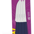 Jogo facas para churrasco 12 peças azul - New Kolor - Tramont