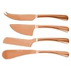 Jogo Facas Para Queijo Em Inox Fracalanza Lorraine 4 Peças Co