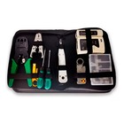 Jogo Ferramenta Manutenção Cabos Rede Ethernet Kit 10 Em 1