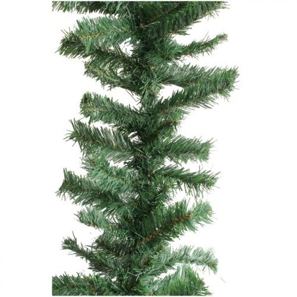 Jogo Festão Aramado Verde 2m X 20cm 120 Galhos 4 Peças Total