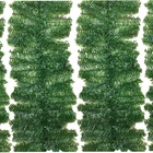 Jogo Festão Aramado Verde Pet Plus 35cm X 2 Metros 180 Galhos