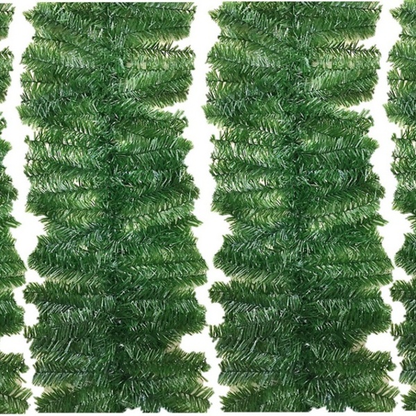 Jogo Festão Aramado Verde Pet Plus 35cm X 2 Metros 180 Galhos