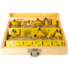 Jogo Fresas Para Madeira Tupia 12 Peças