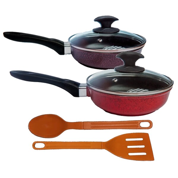 Jogo Frigideiras Antiaderente Cerâmica Javali 16e24 T05 N12