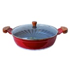 Jogo Frigideiras Antiaderente Em Cerâmica Aaeam 30cm T05 N06