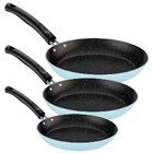 Jogo Frigideiras Tramontina Alumínio Antiaderente Starflon Az