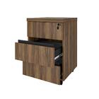 Jogo Gaveteiro E Escrvaininha Dresden Nogal Preto