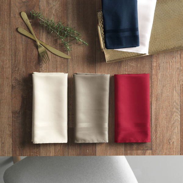 Jogo Guardanapo Tecido 4 Peças Cores Gourmet Karsten 51x51 Az