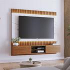 Jogo Home Para Tv E Aparador Mexico Noce Milano Preto Fosco