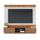 Jogo Home Para Tv E Aparador Mexico Noce Milano Preto Fosco