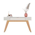 Jogo Home Para Tv E Aparador Rafaela Off-white Freijo